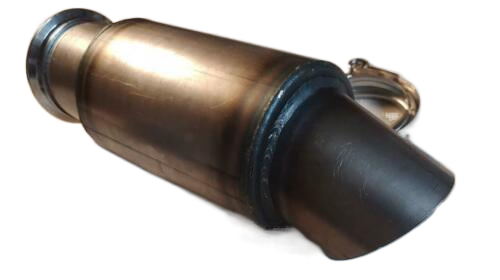 3.0" & 3.5" V-Band Exhaust Resonator Turndown