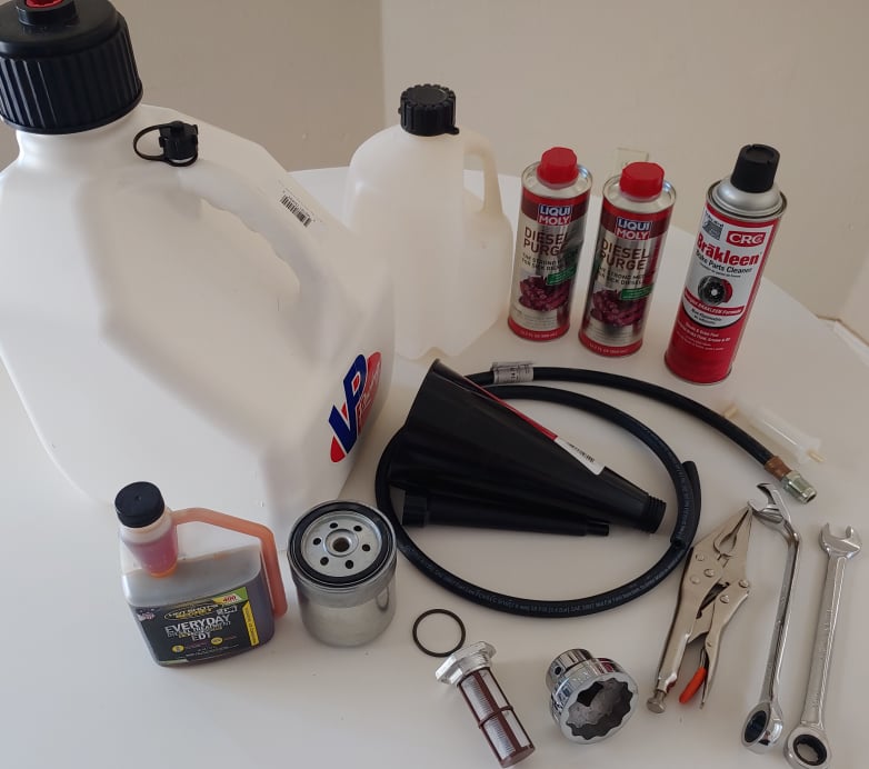 W123 Fuel system maintenance kit