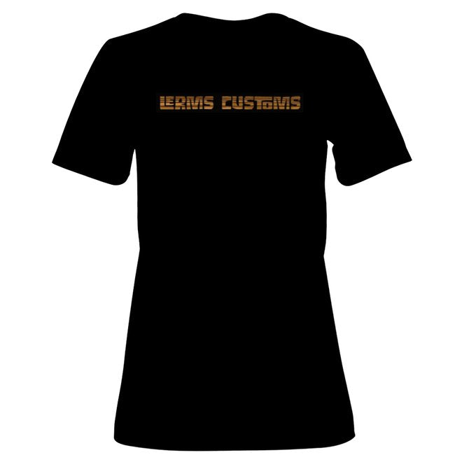 Lerms Customs Zebrano Logo White or Black Tee